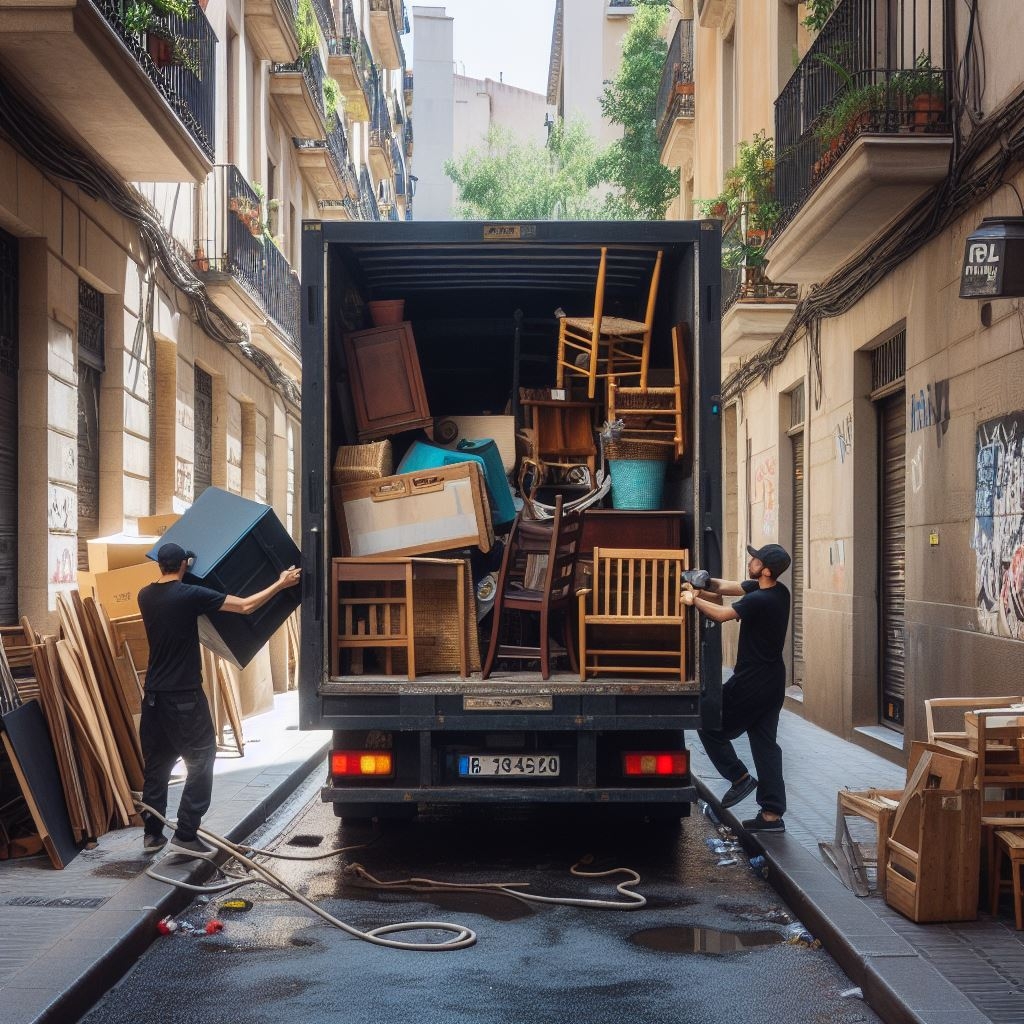 Recogida y reciclaje de muebles en Santa Coloma de Cervelló 08690